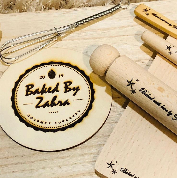 Personalised Baking set by Babbabox co | Babba box.